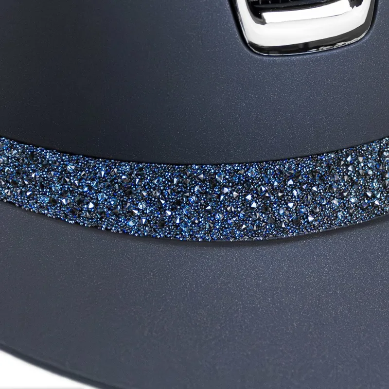 Samshield Miss Shield Shadowmatt 2.0 Crystal Fine Medley Helmet - Blue-2