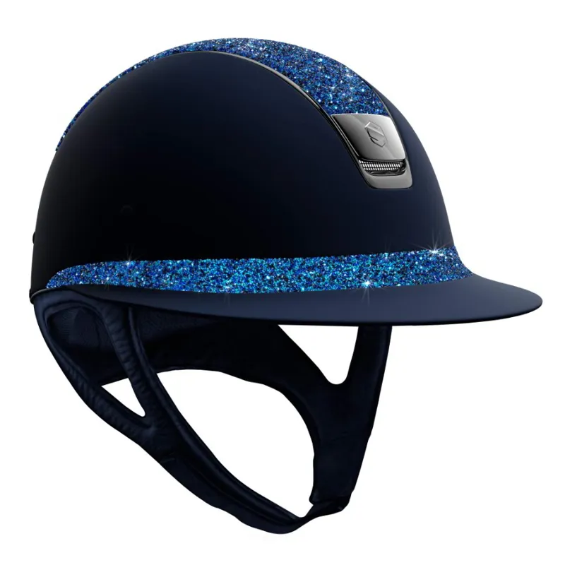 Samshield 1.0 Miss Shield Shadowmatt Ultra Fine Rock Helmet - Blue-1