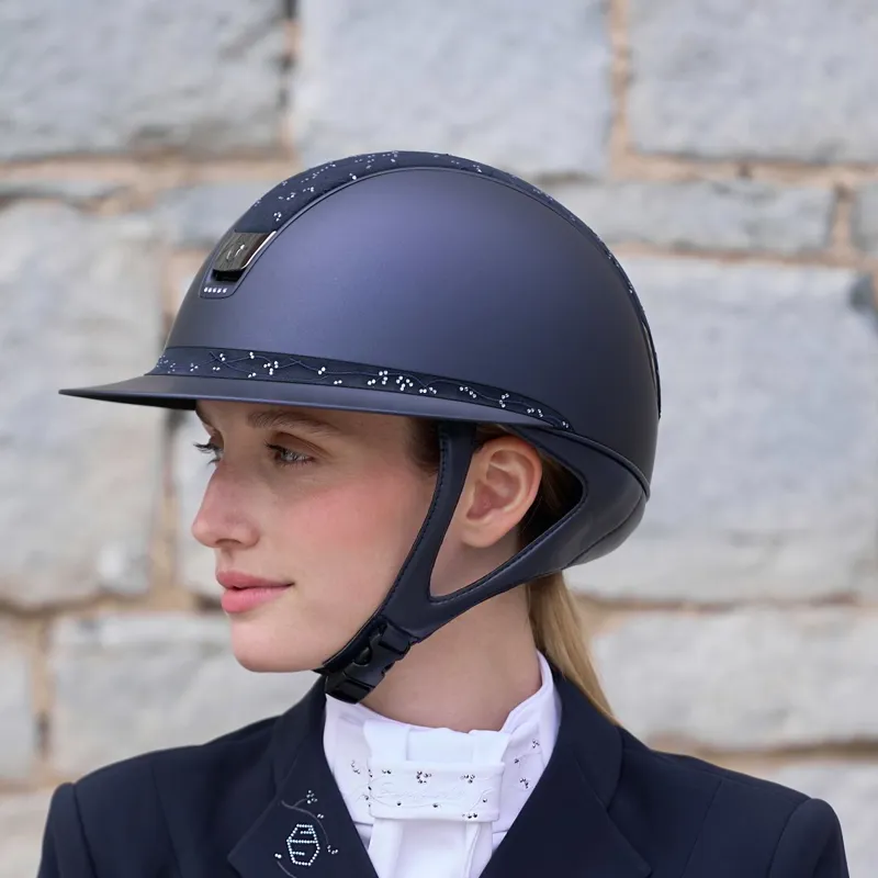 Samshield Miss Shield Shadowmatt 2.0 Crystal Leaf 5 Helmet - Blue-5