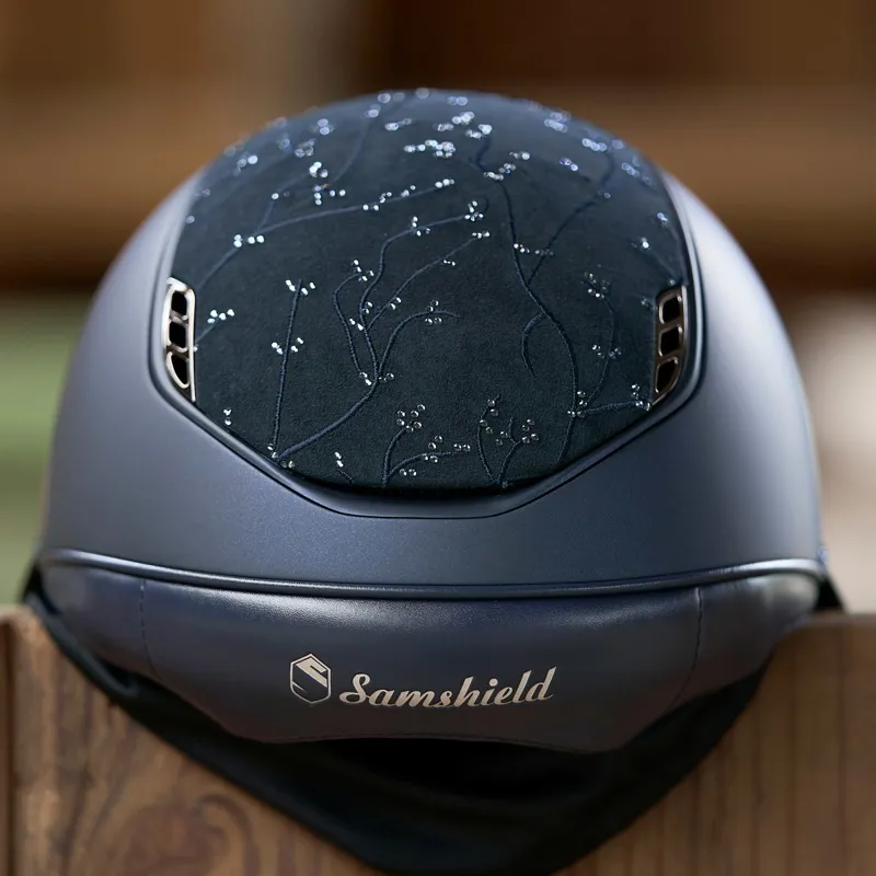 Samshield Miss Shield Shadowmatt 2.0 Crystal Leaf 5 Helmet - Blue-7