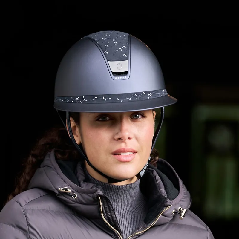 Samshield Miss Shield Shadowmatt 2.0 Crystal Leaf 5 Helmet - Blue-10