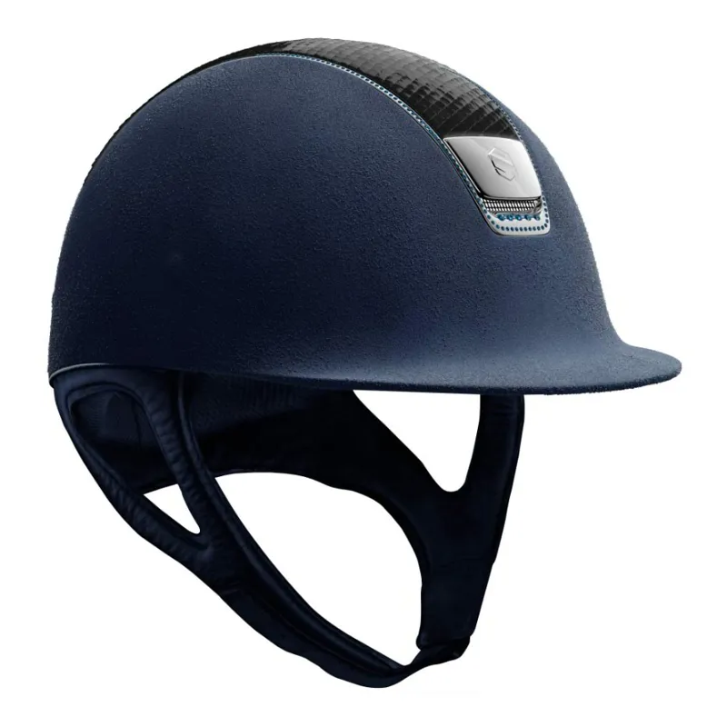 Samshield Premium Python Top 255 Crystal Helmet - Blue/255 Dark Blue-1