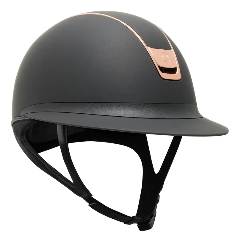 Samshield Miss Shield Shadowmatt 2.0 Chrome Helmet - Black/Rose Gold