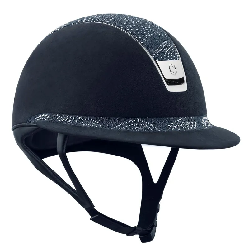 Samshield Miss Shield Premium 2.0 Crystal Intarsia Helmet - Blue