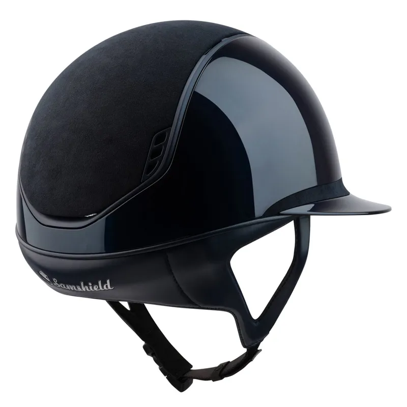 Samshield Miss Shield ShadowGlossy 2.0 Matt Trim/Blason Helmet - Blue-1