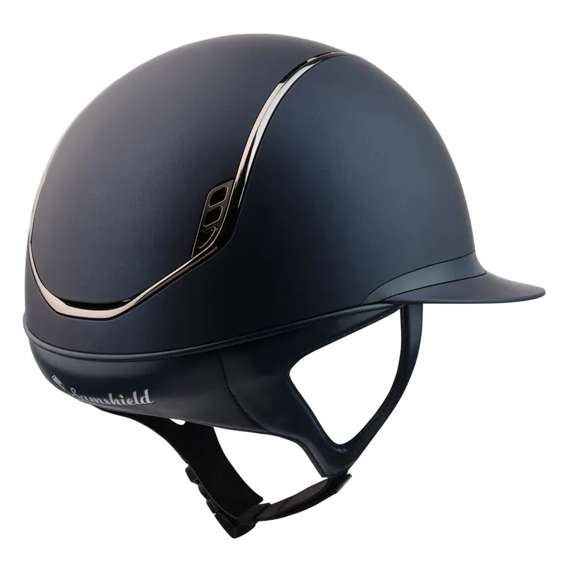 Samshield Miss Shield Shadowmatt 2.0 Standard Riding Helmet - Blue-1