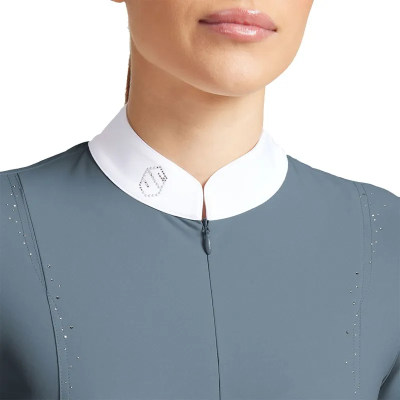 Samshield Cassandra Pearl Women's Show Shirt - Dusty Blue-2