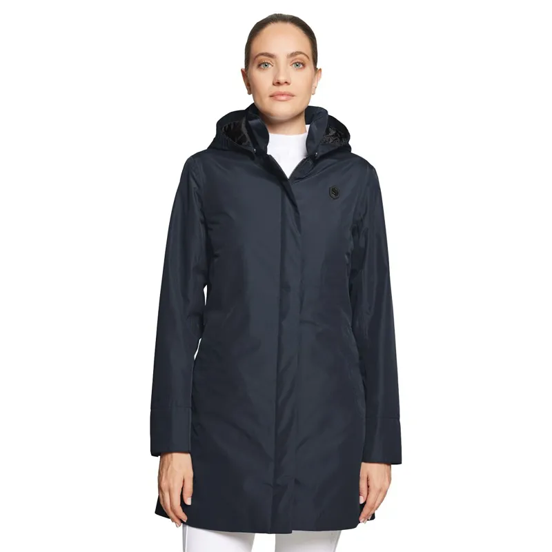 Samshield Delfina Women's Long Waterproof Jacket - Navy