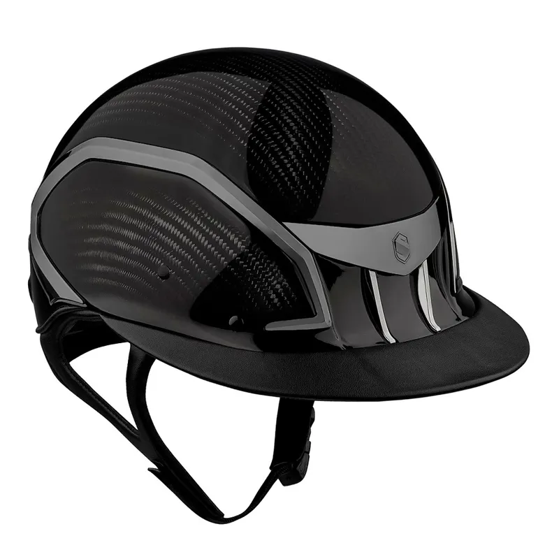 Samshield XJ Miss Riding Helmet - Glossy Black