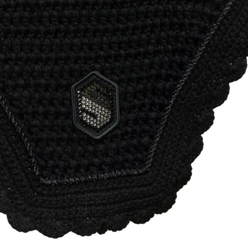 Samshield SoundShield Swarovski Fly Bonnet - Black-2
