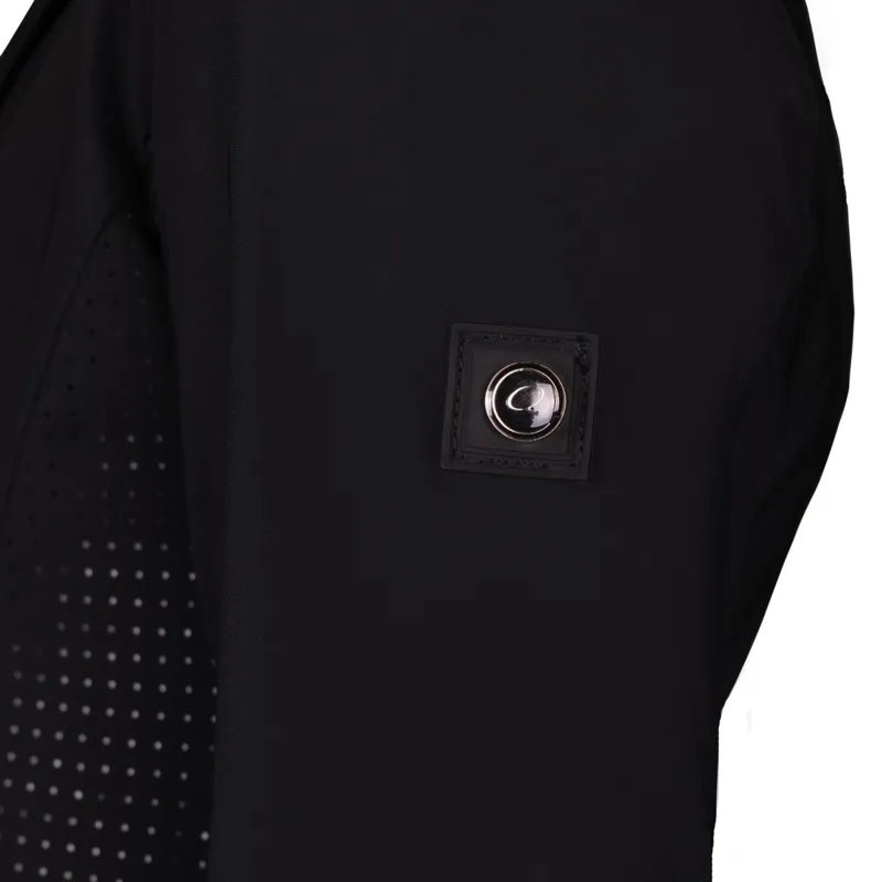 QHP Sariah Junior Girls Show Coat - Black-8