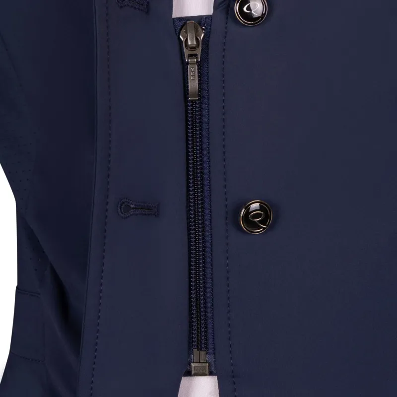 QHP Sariah Junior Girls Show Coat - Navy-5