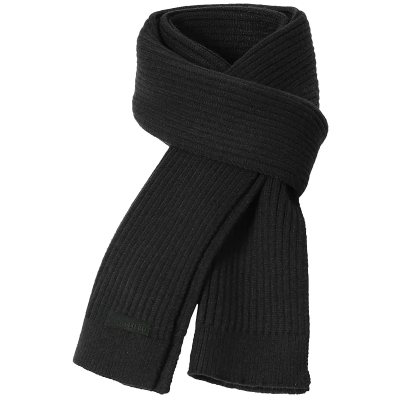 Covalliero Knitted Scarf - Black
