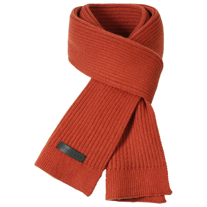 Covalliero Knitted Scarf - Rust