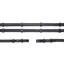 Schockemohle Continental Inside Grip Reins with Billets - Black/Silver
