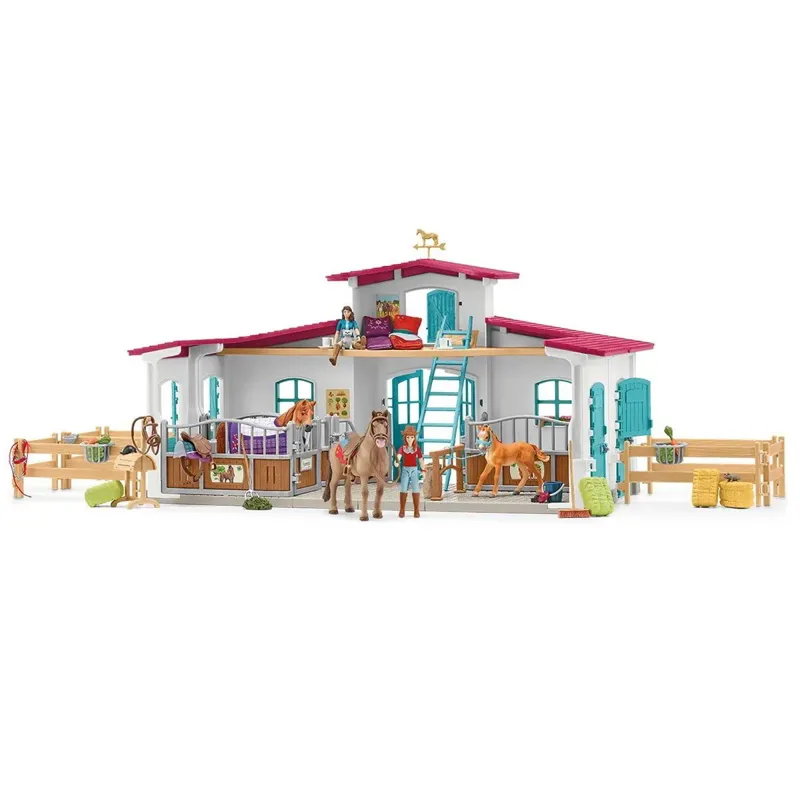 Schleich Lakeside Riding Center Horse Toy Set