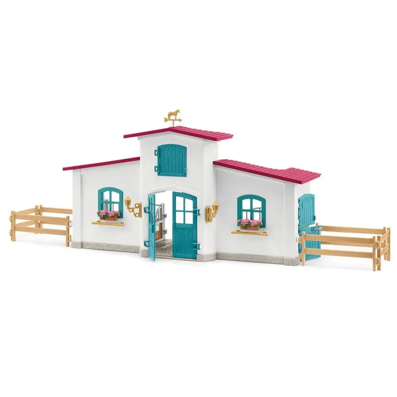 Schleich Lakeside Riding Center Horse Toy Set-6