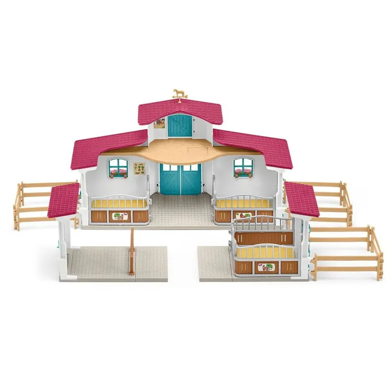 Schleich Lakeside Riding Center Horse Toy Set-1