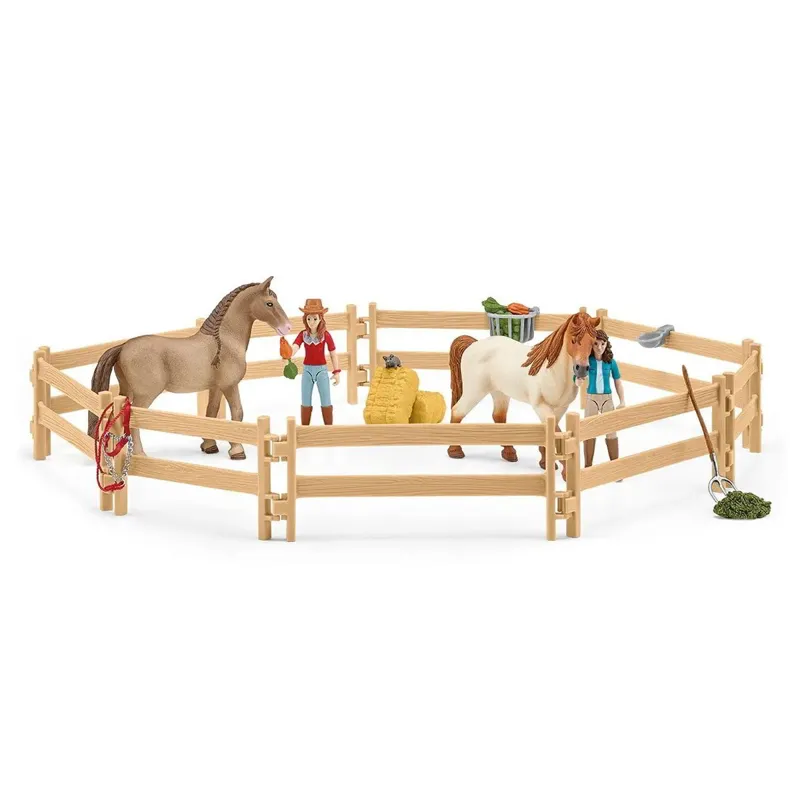 Schleich Lakeside Riding Center Horse Toy Set-5