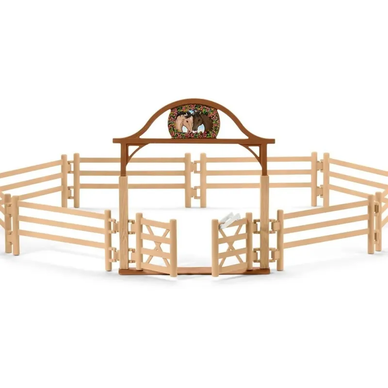 Schleich Paddock with Gate Toy Set