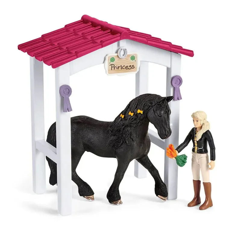 Schleich Stable with Tori Princess and Beauty Toy Set-2