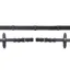 Schockemohle Continental Web Reins with Buckles - Black/Silver