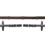 Schockemohle Continental Web Reins with Buckles - Dark Brown/Silver