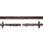 Schockemohle Dura Soft Inside Grip Reins - Dark Brown/Silver