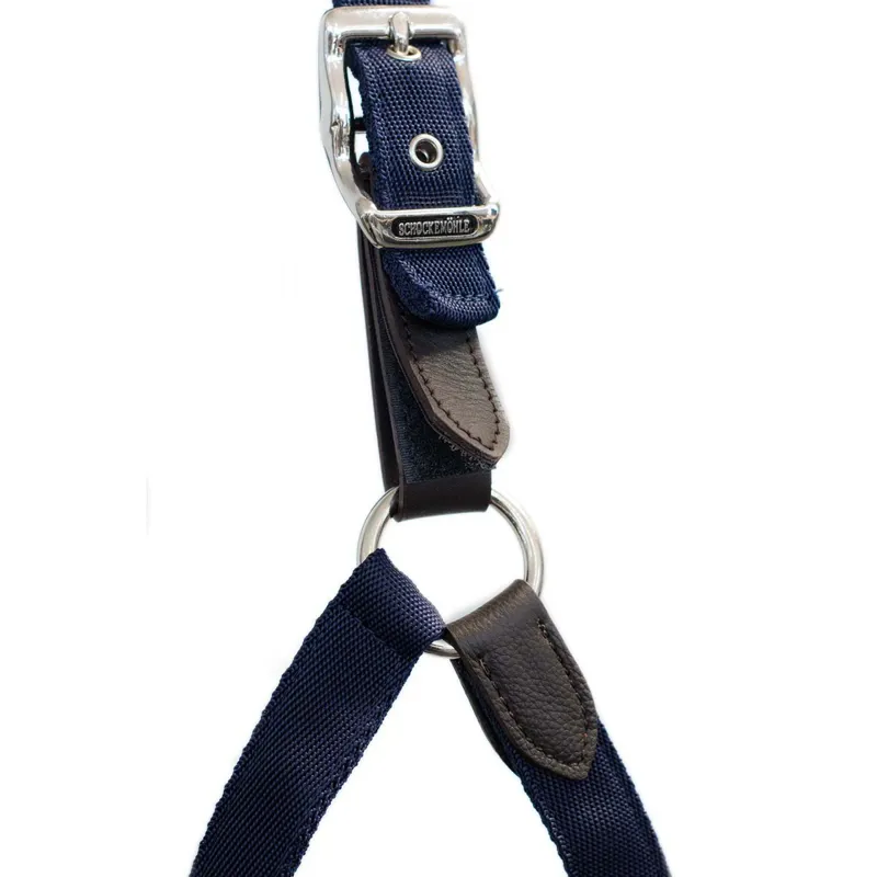 Schockemohle Memphis Safety Halter - Navy-1