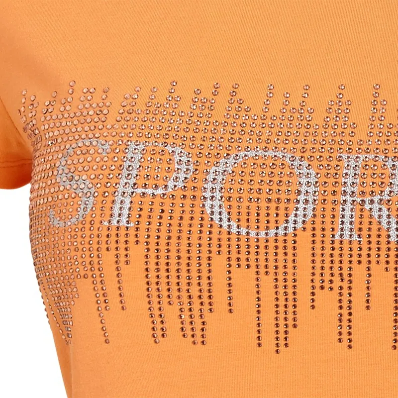 Schockemohle Lena Style Women's T-Shirt - Mandarin-1