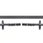 Schockemohle Neo Line Rubber Reins with Buckles - Black/Silver