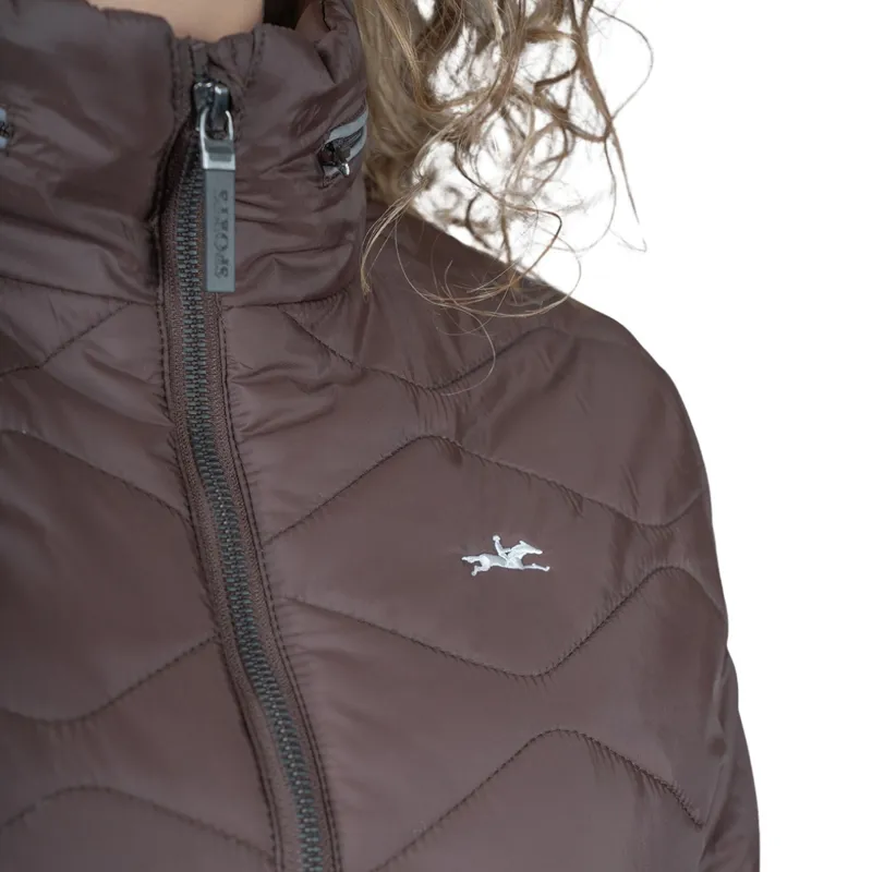 Schockemohle Janet Women's Lightweight Quilted Jacket - Mocca-10
