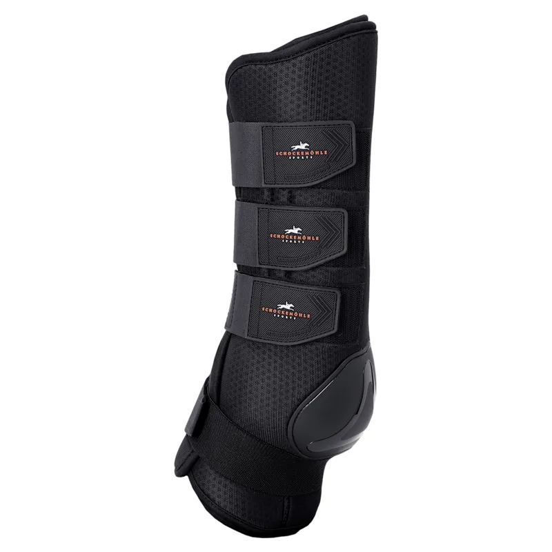 Schockemohle Air Flow Ceramic Stable/Shipping Boots - Black-1