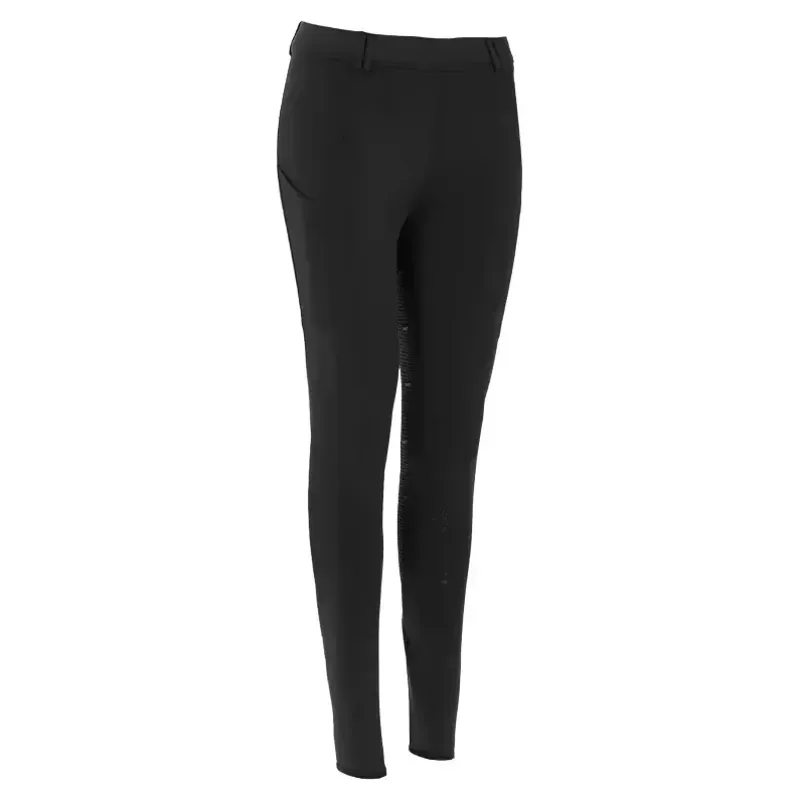 Schockemohle Air Sporty Women's Full Grip Riding Tights - Dark Grey-1