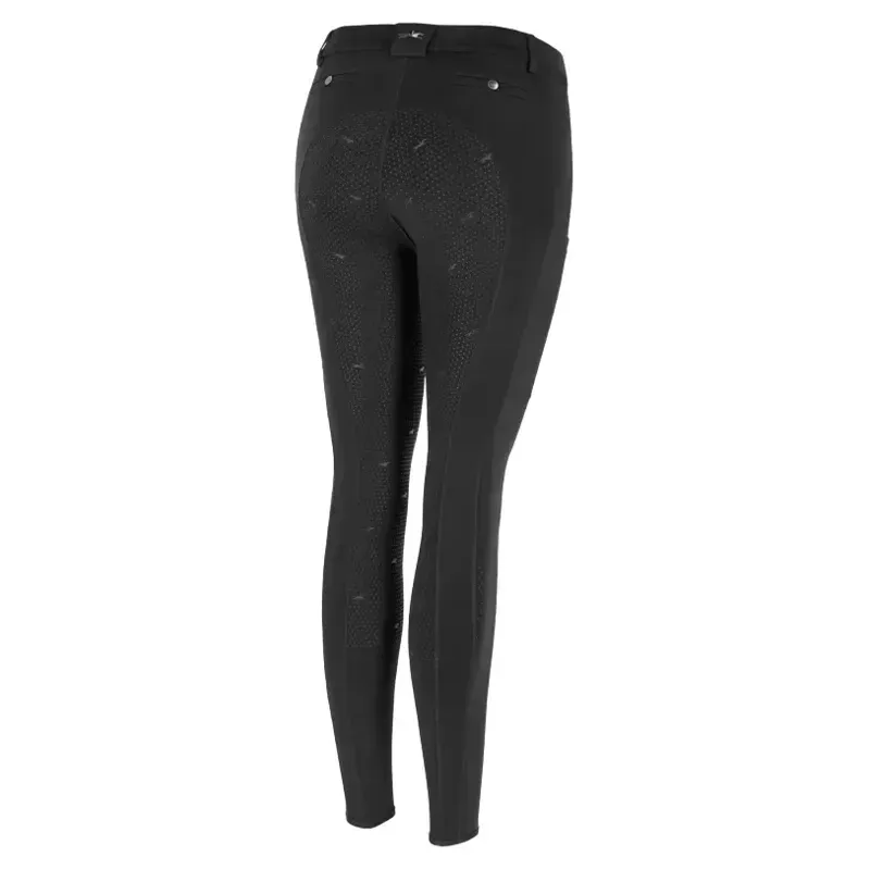 Schockemohle Air Sporty Women's Full Grip Riding Tights - Dark Grey-2
