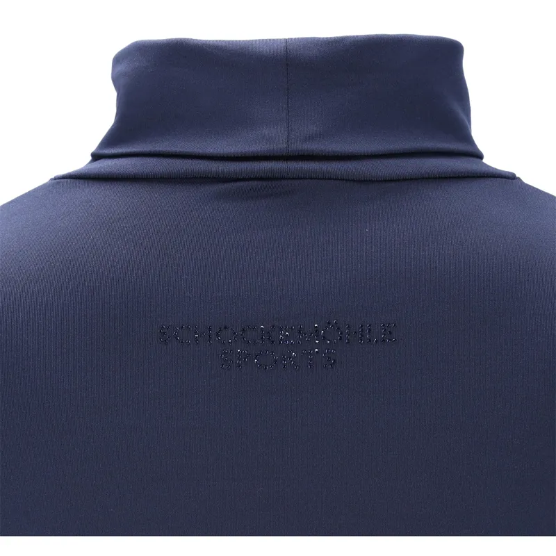 Schockemohle Alba Women's Long Sleeve Training Shirt - Dark Navy-2