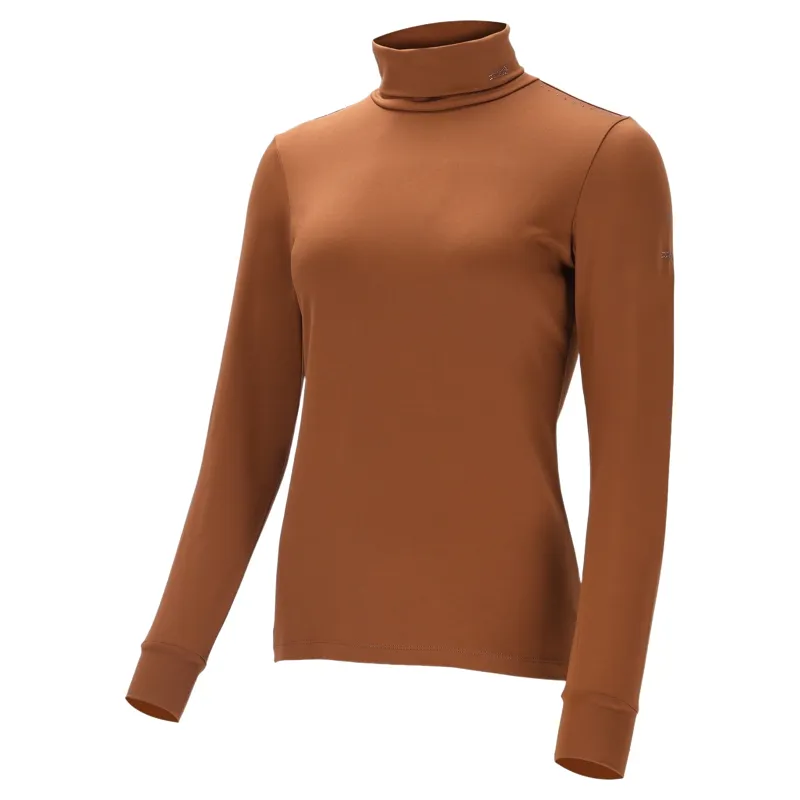 Schockemohle Alba Womens Long Sleeve Training Shirt - Nougat-1