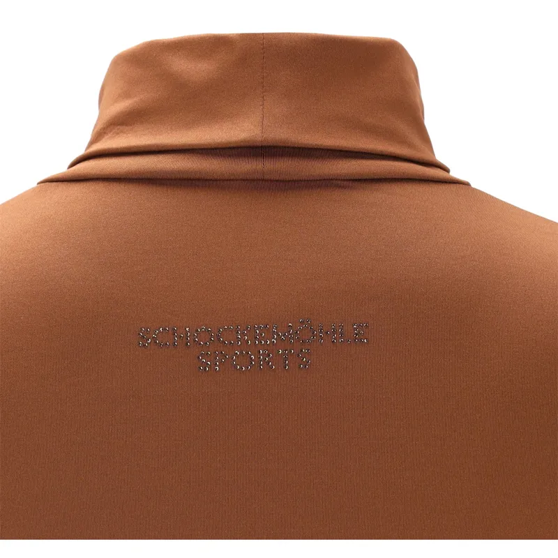 Schockemohle Alba Womens Long Sleeve Training Shirt - Nougat-5