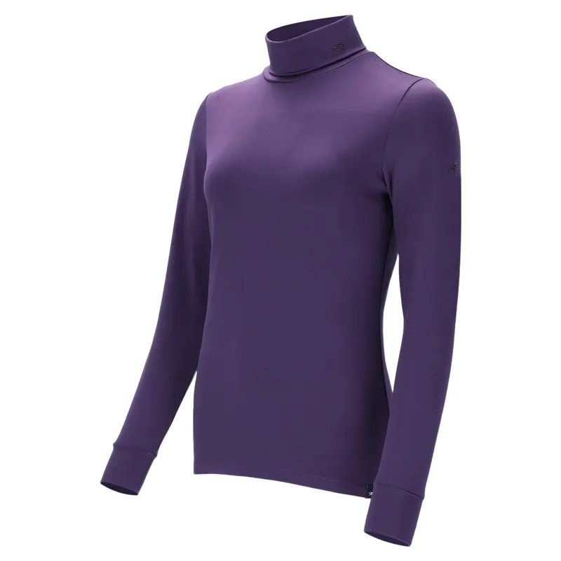 Schockemohle Alba Women's Long Sleeve Training Shirt - Dark Purple