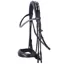 Schockemohle Isabell Werth Bella Rose Double Bridle - Black/Silver