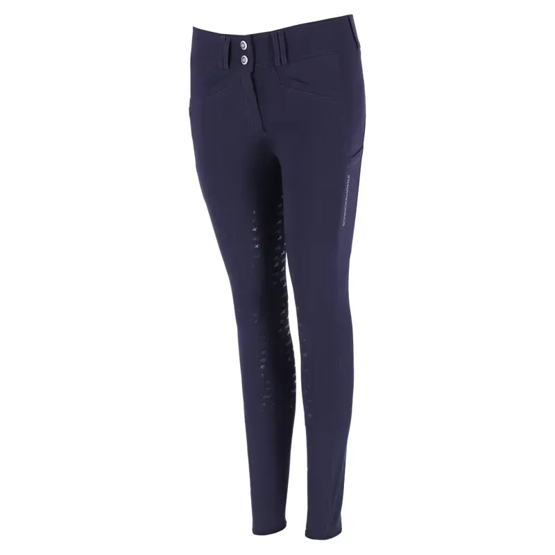 Schockemohle Carola Full Grip Women's Breeches - Dark Navy