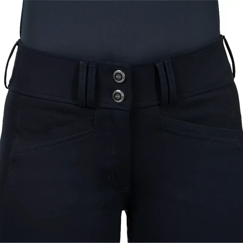 Schockemohle Carola Full Grip Women's Breeches - Dark Navy-3