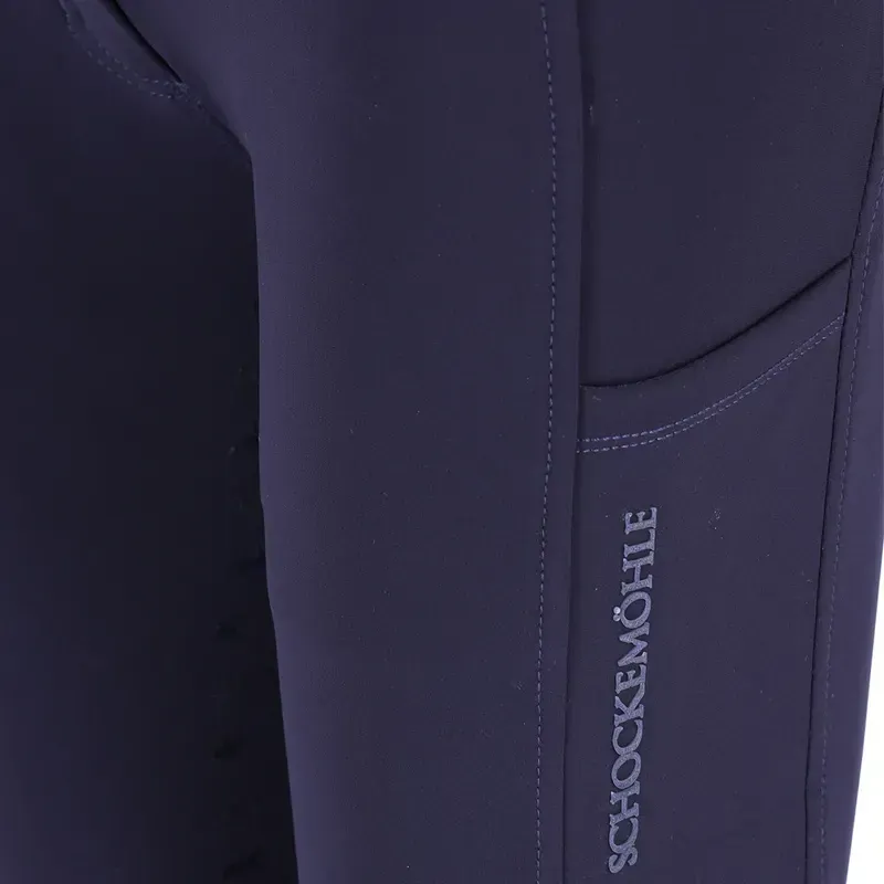 Schockemohle Carola Full Grip Women's Breeches - Dark Navy-5