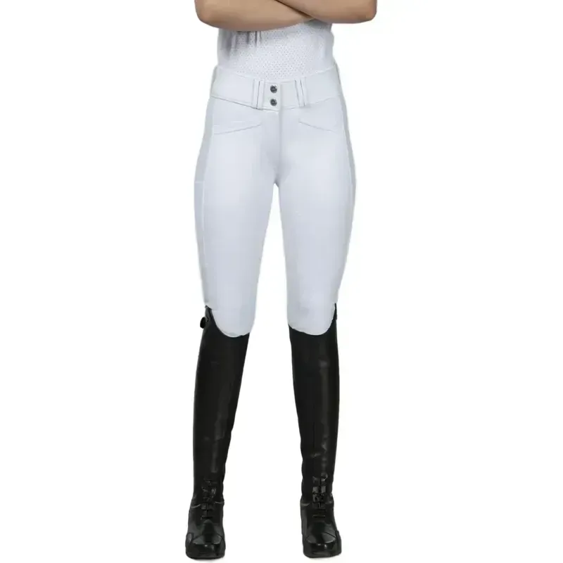 Schockemohle Carola Full Grip Women's Breeches - Optical White-2
