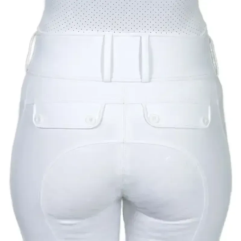 Schockemohle Carola Full Grip Women's Breeches - Optical White-4