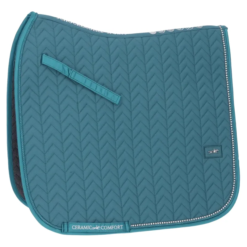 Schockemohle Ceramica Dressage Saddle Pad - Colonial Blue