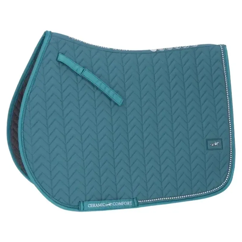 Schockemohle Ceramica Jump Saddle Pad - Colonial Blue