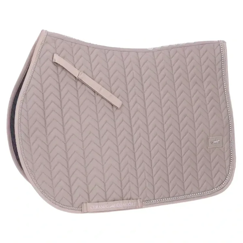 Schockemohle Ceramica Jump Saddle Pad - Stone