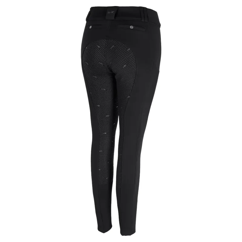 Schockemohle Dorina Women's Full Grip Riding Tights - Black-1