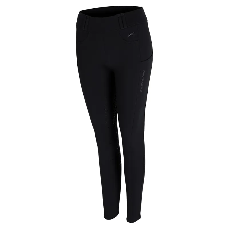 Schockemohle Dorina Women's Full Grip Riding Tights - Black